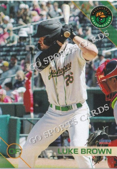2024 Greensboro Grasshoppers Luke Brown