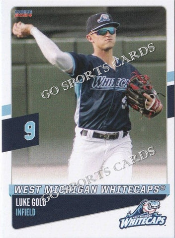 2024 West Michigan Whitecaps Luke Gold