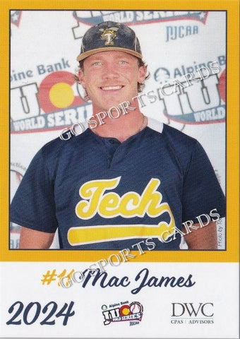 2024 Florence Darlington Technical College Stingers JUCO Mac James