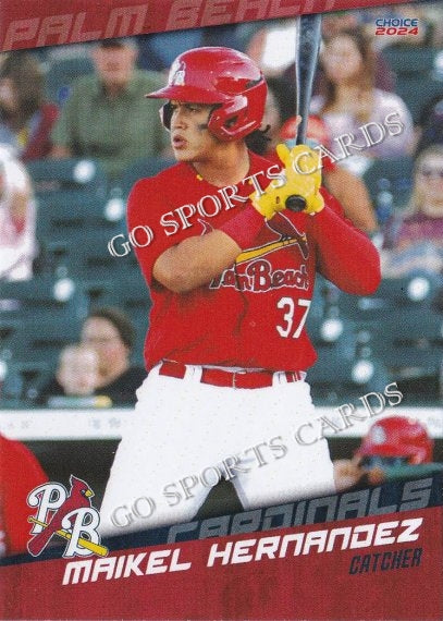 2024 Palm Beach Cardinals Maikel Hernandez