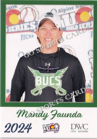 2024 Shelton State Community College Buccaneers JUCO Mandy Faunda