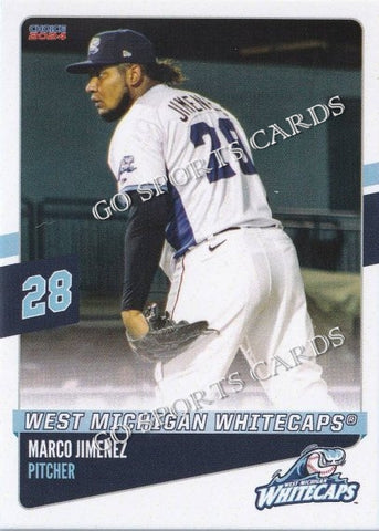 2024 West Michigan Whitecaps Marco Jimenez