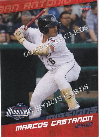 2024 San Antonio Missions Marcos Castanon