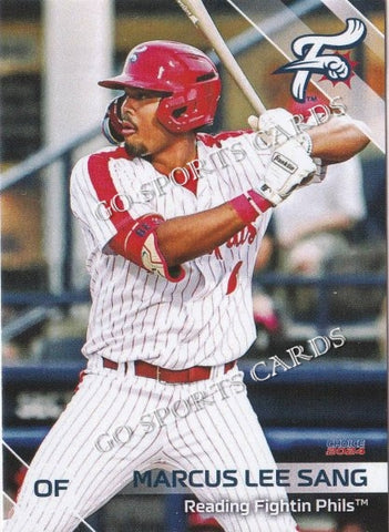 2024 Reading Fightin Phils 2nd Marcus Lee Sang