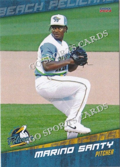 2024 Myrtle Beach Pelicans Marino Santy