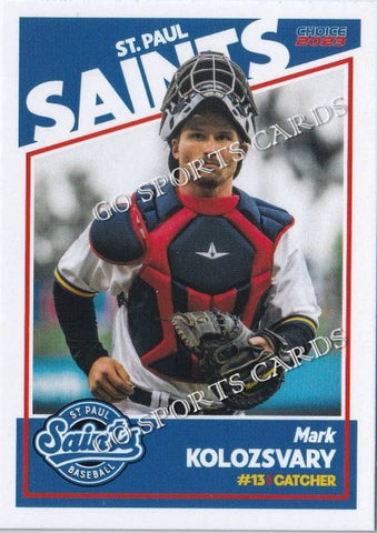 2023 St Paul Saints Mark Kolozsvary