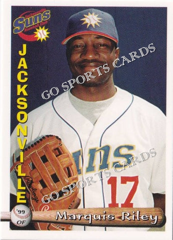 1999 Jacksonville Suns Marquis Riley