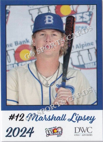 2024 Blinn College Buccaneers JUCO Marshall Lipsey