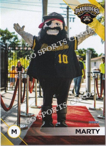 2024 Bradenton Marauders Marty Mascot