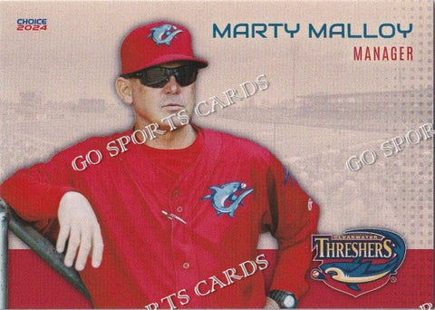 2024 Clearwater Threshers Marty Malloy