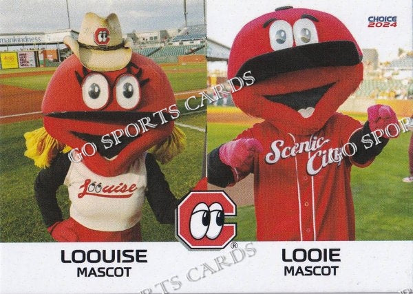 2024 Chattanooga Lookouts Loouise Looie Mascot