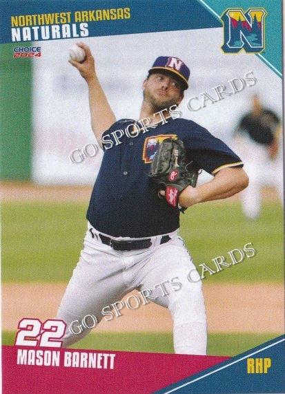 2024 Northwest Arkansas Naturals Mason Barnett