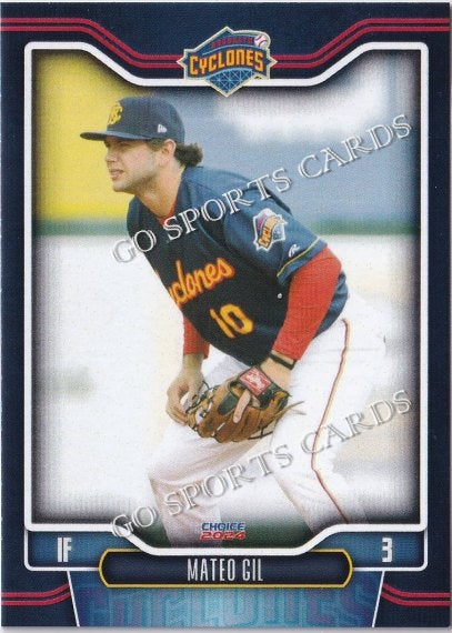 2024 Brooklyn Cyclones Mateo Gil