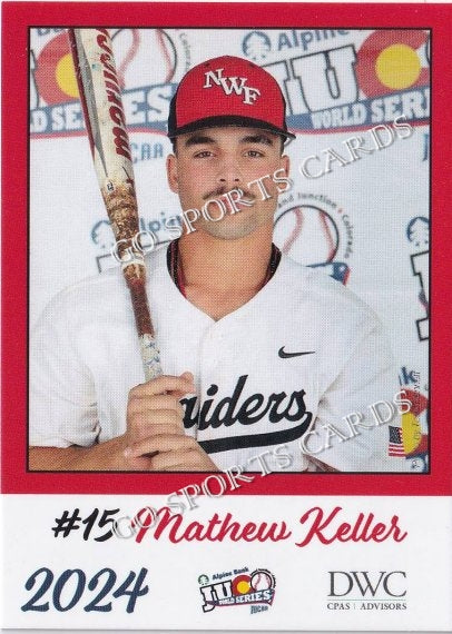 2024 Northwest Florida State Raiders JUCO Mathew Keller