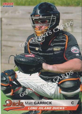 2004 Long Island Ducks Matt Garrick
