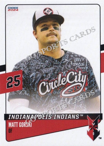 2024 Indianapolis Indians Matt Gorski
