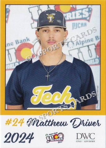 2024 Florence Darlington Technical College Stingers JUCO Matthew Driver