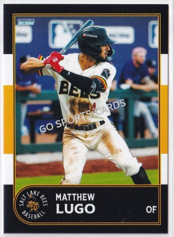 2025 Salt Lake Bees Matthew Lugo