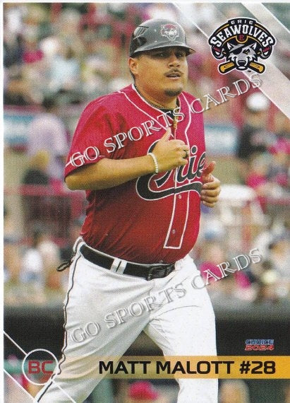 2024 Erie SeaWolves Matt Malott
