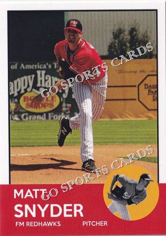 2016 Fargo Moorhead RedHawks Matt Snyder