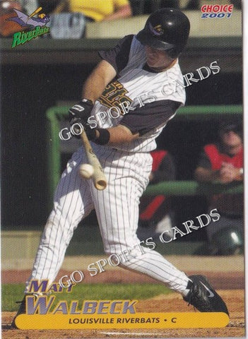2001 Louisville Riverbats Matt Walbeck