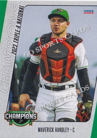 2023 Norfolk Tides Champions Maverick Handley
