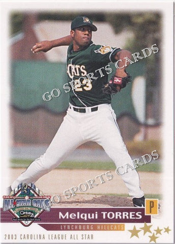 2003 California Carolina League All Star Game Melqui Torres