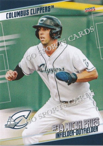 2024 Columbus Clippers Micah Pries