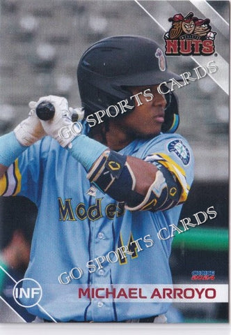 2024 Modesto Nuts Michael Arroyo