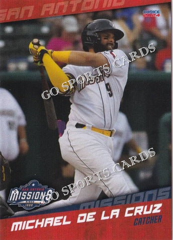 2024 San Antonio Missions Michael De La Cruz