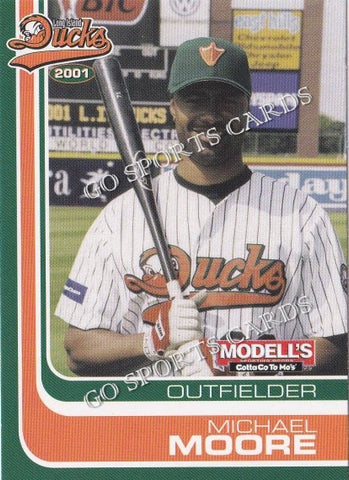 2001 Long Island Ducks Michael Moore