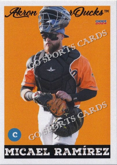 2024 Akron RubberDucks Micael Ramirez