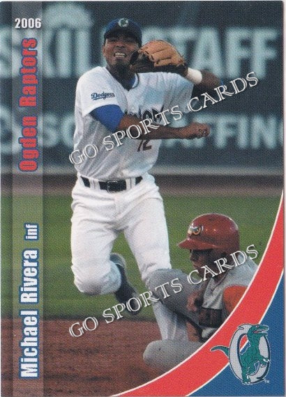 2006 Ogden Raptors Michael Rivera