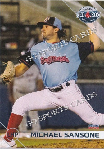 2024 Salem Red Sox Michael Sansone