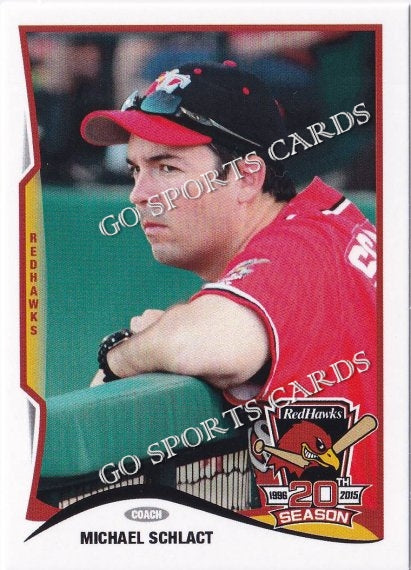 2015 Fargo Moorhead RedHawks Michael Schlact