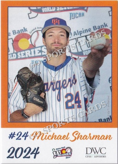 2024 Georgia Highlands College Chargers JUCO Michael Sharman