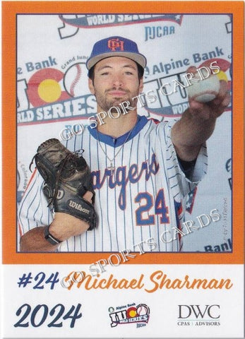 2024 Georgia Highlands College Chargers JUCO Michael Sharman