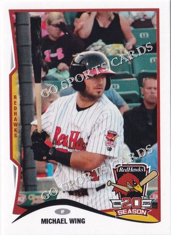 2015 Fargo Moorhead RedHawks Michael Wing