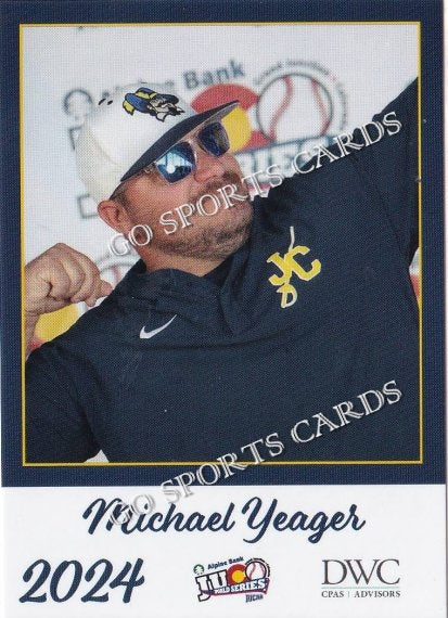 2024 Johnson County Community College Cavaliers JUCO Michael Yeager