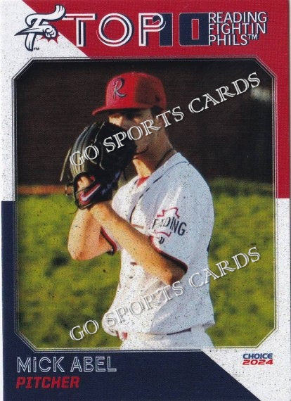 2024 Reading Fightin Phils Top 10 2nd Mick Abel