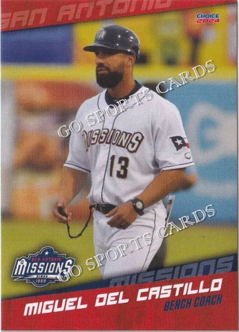 2024 San Antonio Missions Miguel Del Castillo