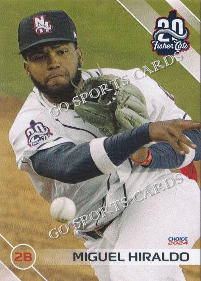 2024 New Hampshire Fisher Cats Miguel Hiraldo
