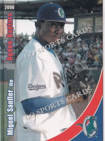 2006 Ogden Raptors Miguel Sanfler