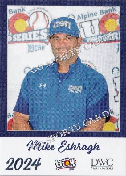 2024 College of Southern Nevada Coyotes JUCO Mike Eshragh