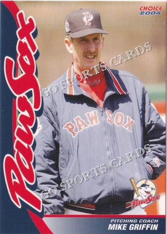 2004 Pawtucket Red Sox Mike Griffin