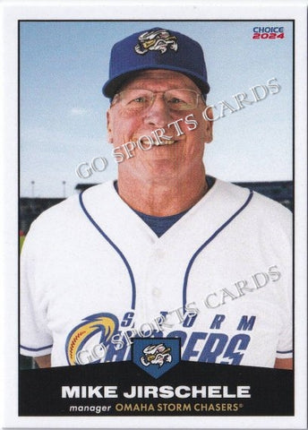 2024 Omaha Storm Chasers Mike Jirschele