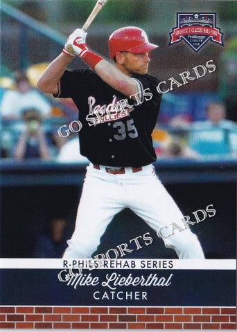 2019 Reading Fightin Phils Rehab Series Mike Lieberthal
