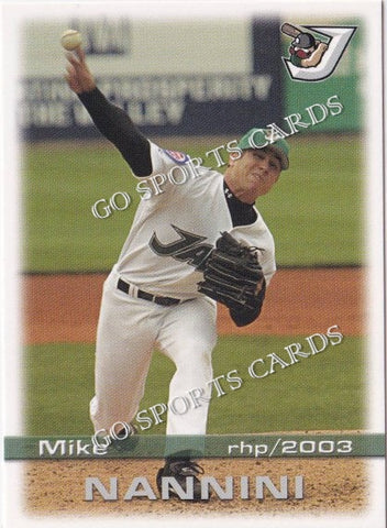 2003 West Tenn Diamond Jaxx Mike Nannini