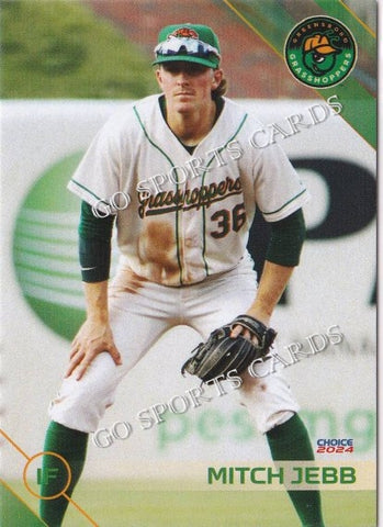 2024 Greensboro Grasshoppers Mitch Jebb