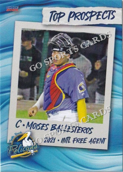 2023 Myrtle Beach Pelicans Top Prospects Moises Ballesteros